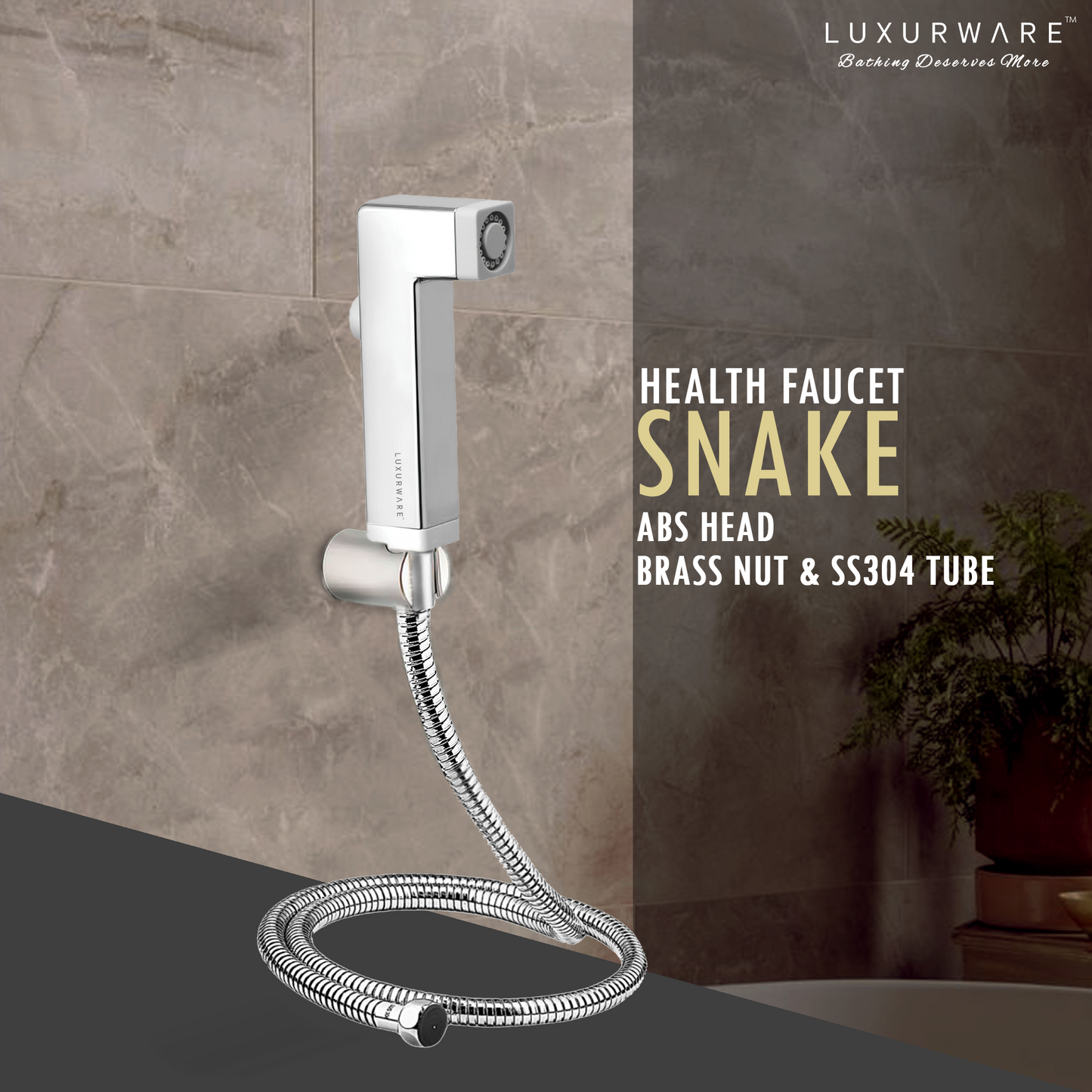 Snake Health Faucet with SS 304 Tube