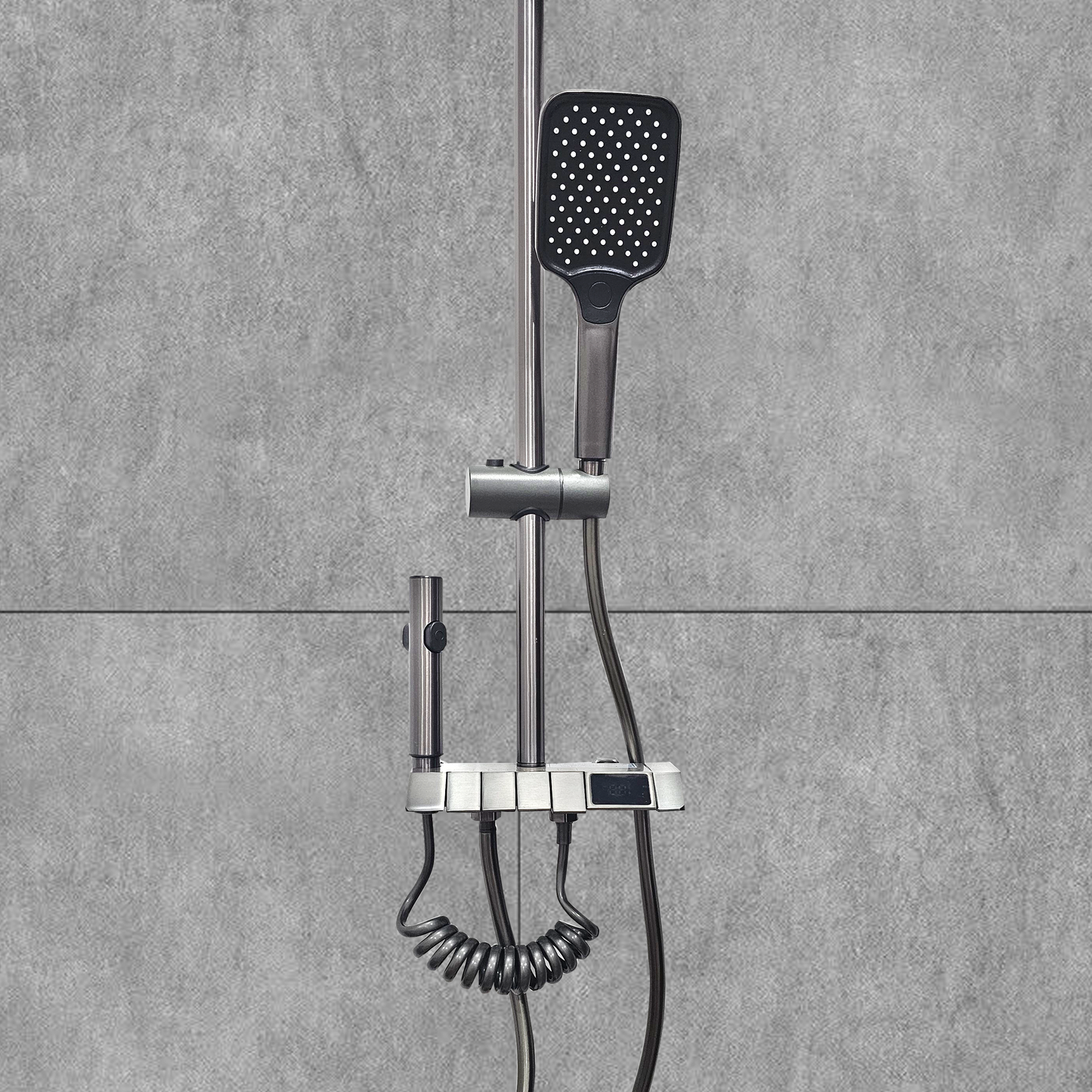 Luxurware MIST – Compact Digital Shower System with Smart Display & Streamlined Design