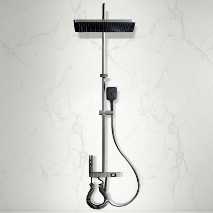 Luxurware MIST – Compact Digital Shower System with Smart Display & Streamlined Design