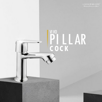 VIVO Pillar Cock  | Premium brass Faucet for Modern Homes