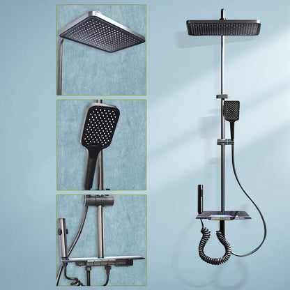 Luxurware STREAM – Advanced Shower System with Smart Control & Dual Water Outlets