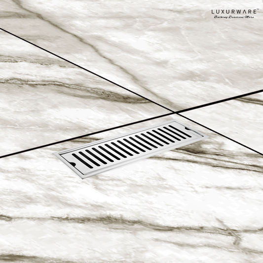 Channel Drain 30x10 cm | Premium SS 304