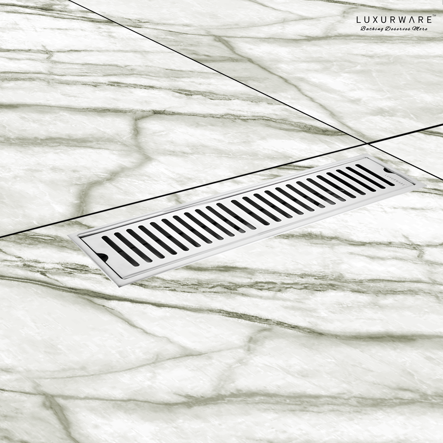 Channel Drain 50x10 cm  | Premium SS 304