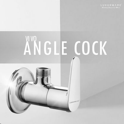 VIVO Angle Cock – Premium Wall-Mounted Control Valve