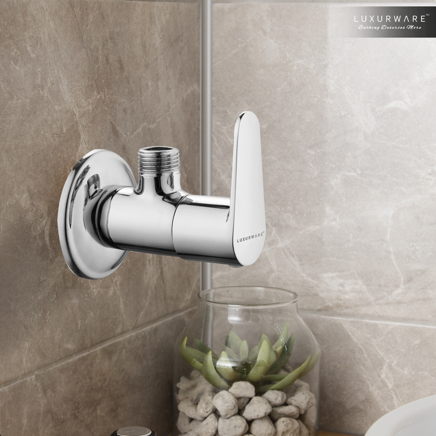 VIVO Angle Cock – Premium Wall-Mounted Control Valve